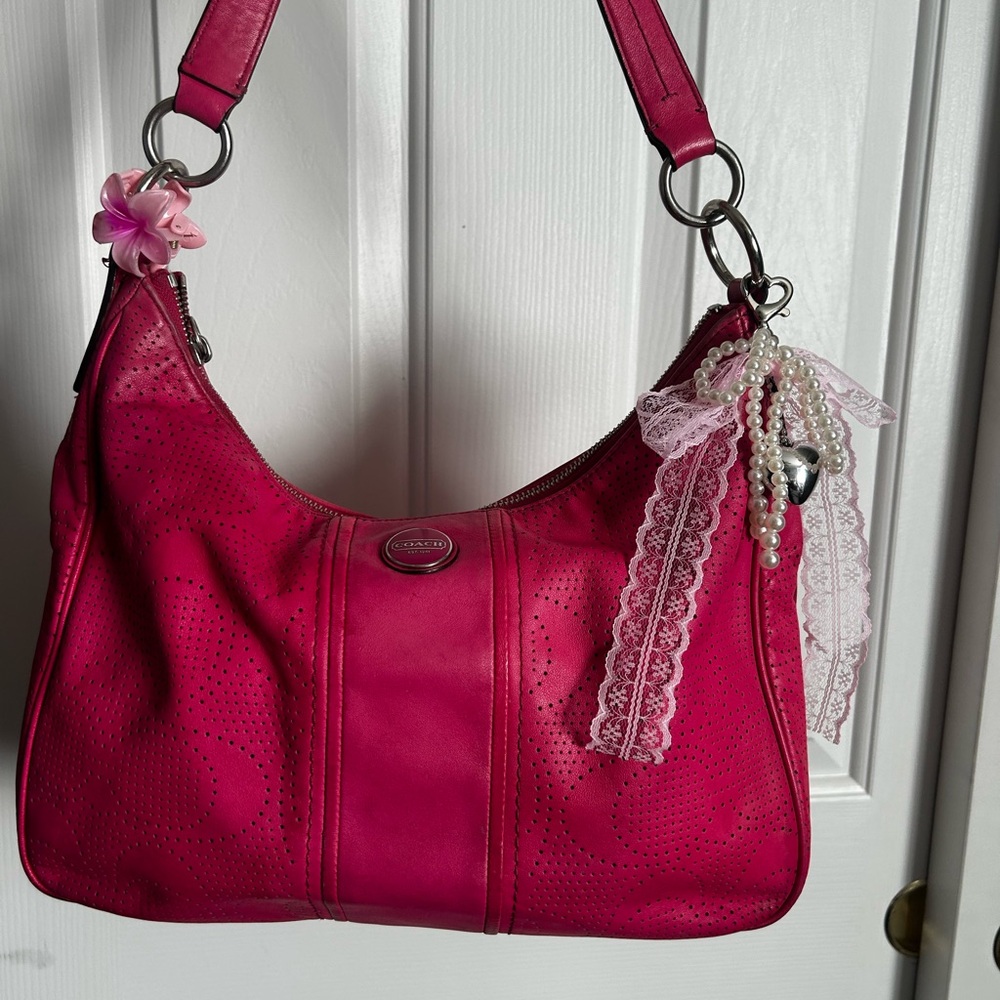 Coach Fuchsia  Shoulder Bag